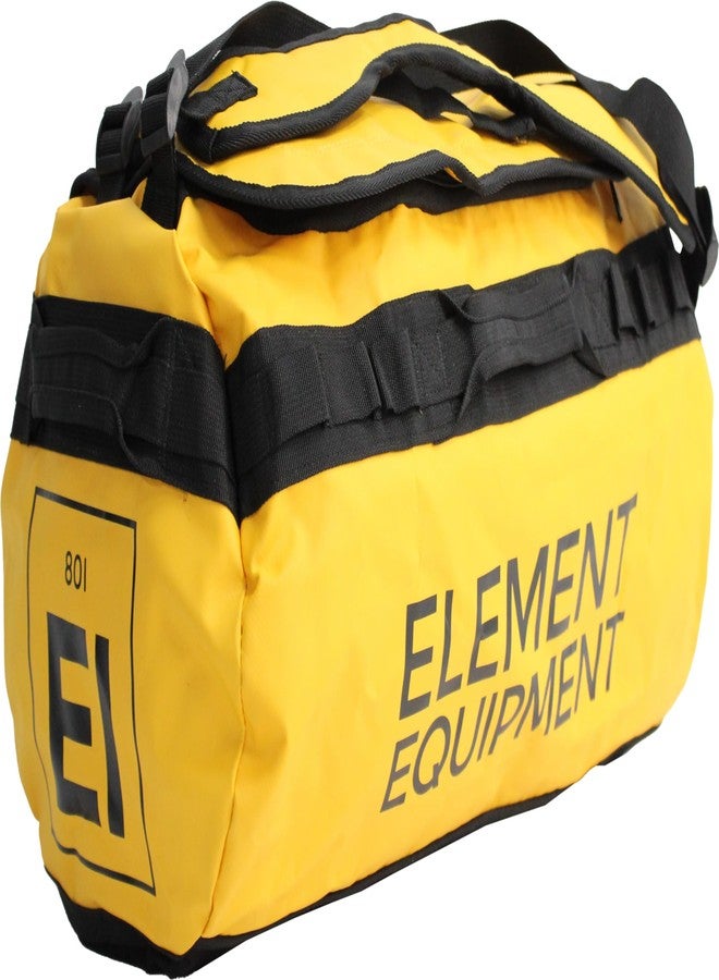 Element Equipment Trailhead Duffel Bag Shoulder Straps Waterproof Yellow Large - Image 1